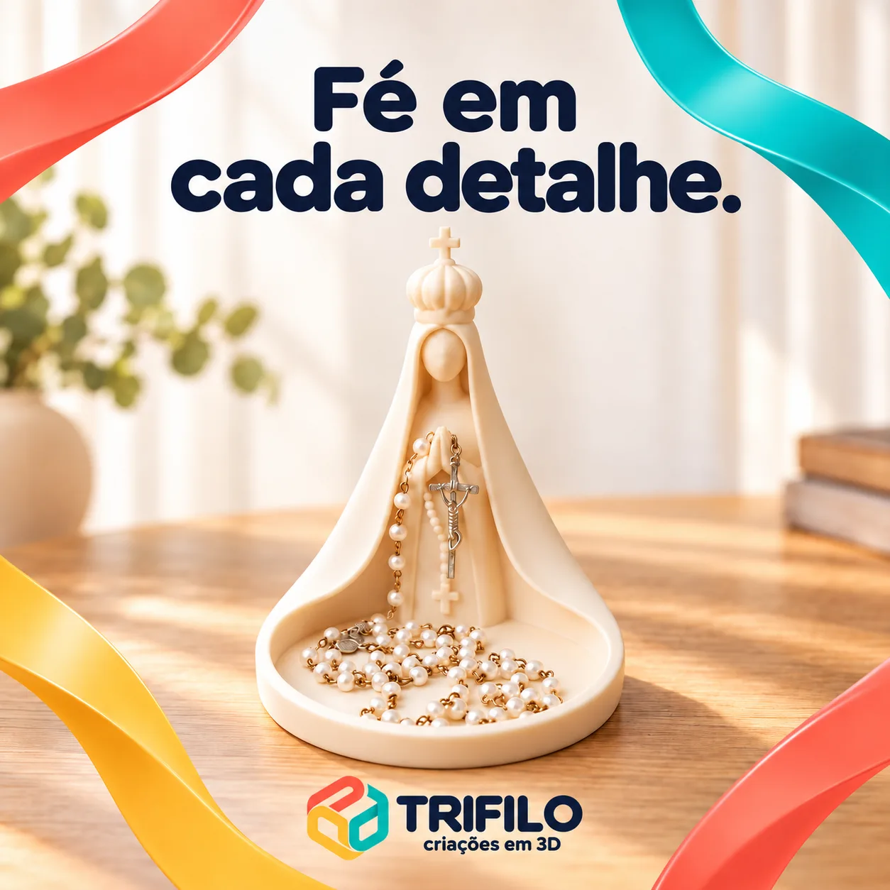 Porta Terço Nossa Senhora